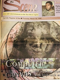 Cover Image by Amy Prast, 1998, Computer Art, S.Cadmus Instructor GWHS