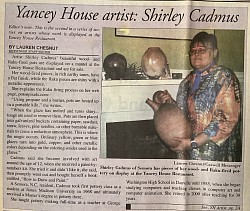 Cadmus: Yancey House artist article
