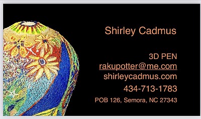 Business card, Cadmus contact info